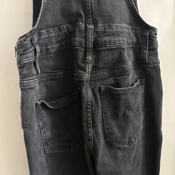 Madewell Overalls Lunar Wash black stretchy small - Picture 7 of 9